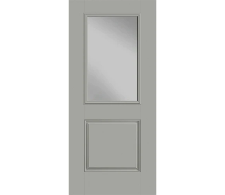 Sarasota Half Light 1 Panel Fiberglass Entry Door