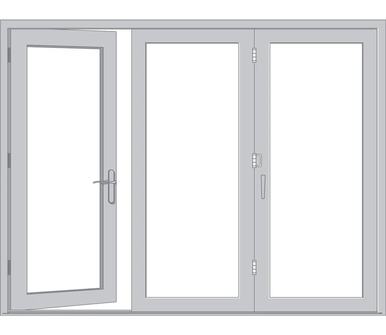 Sarasota Pella Reserve Series Traditional Bifold Patio Door