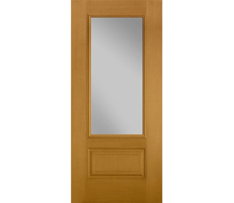 Sarasota Three Quaters light Fiberglass Entry Door